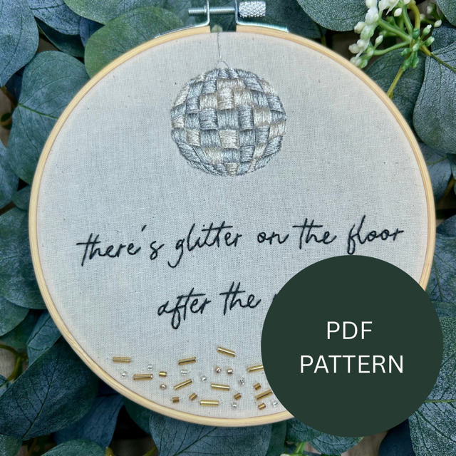 Embroidery Pattern - New Years Day