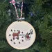 Child’s Drawing Embroidered Ornament