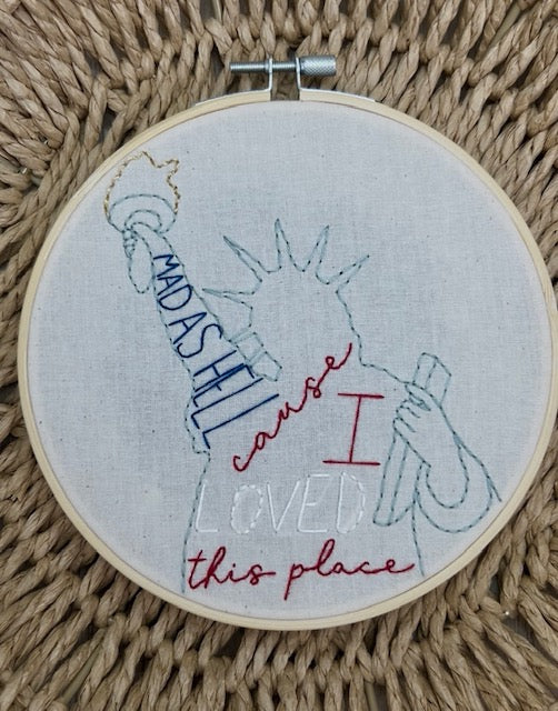 Liberty Finished Hoop